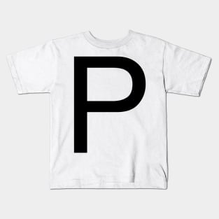 Helvetica P Kids T-Shirt